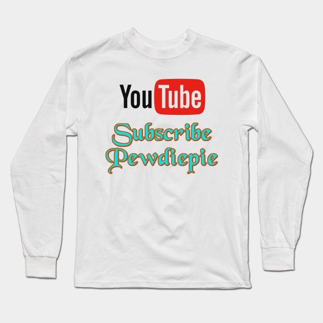 PEWDIEPIE Long Sleeve T-Shirt by ITCWALMART